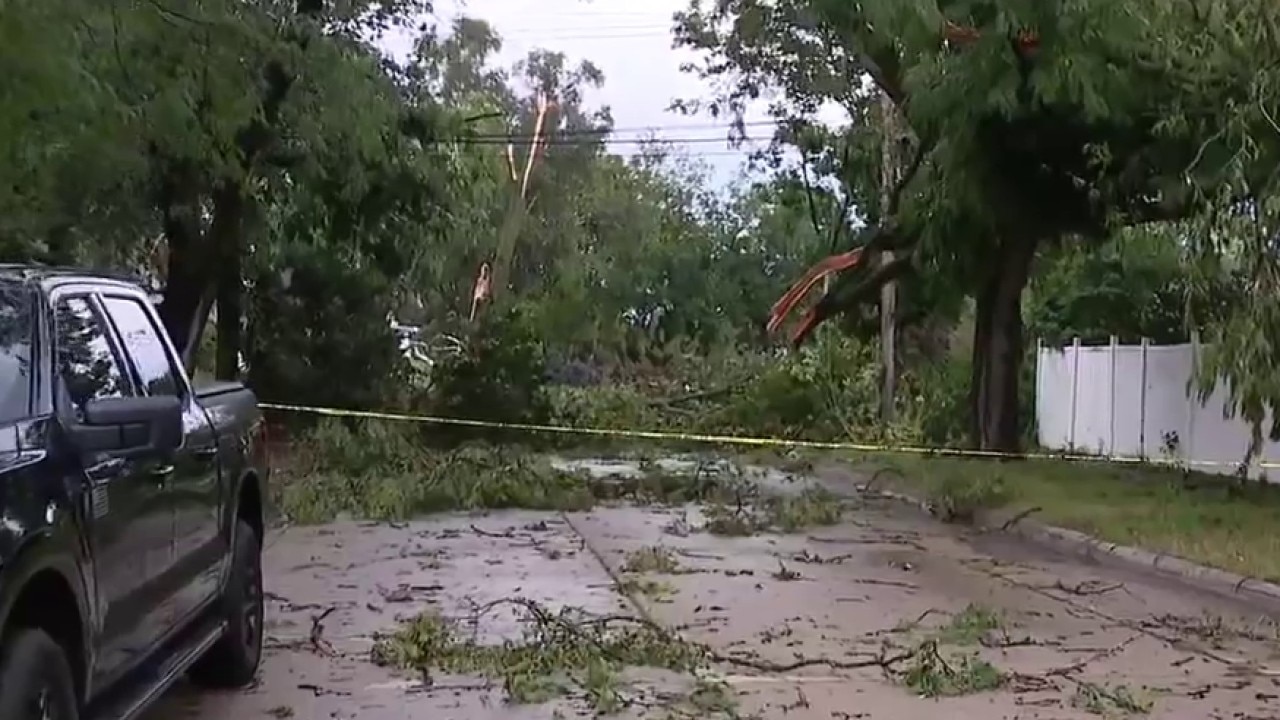 Allen Park residents deal with massive storm damage following severe weather