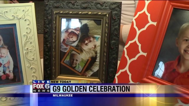 A young girl is raising awareness about childhood cancer with the help of some Packers alumni