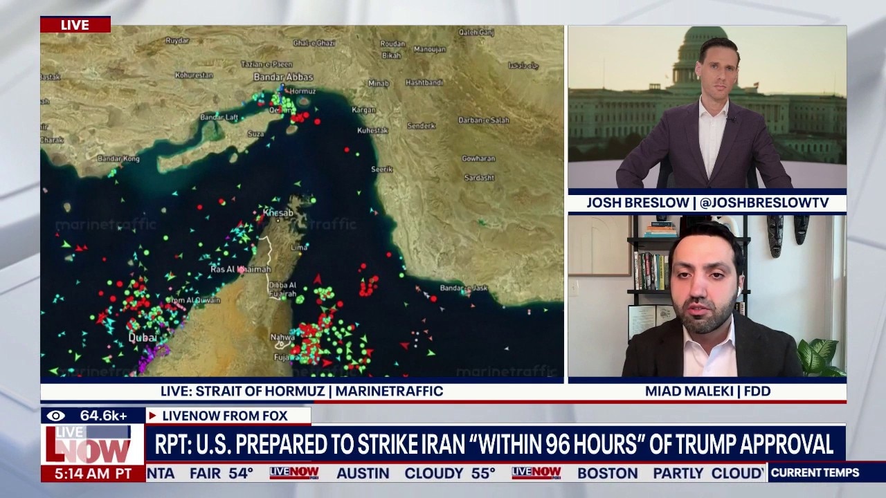 RPT: US ready to strike Iran on Trump's command