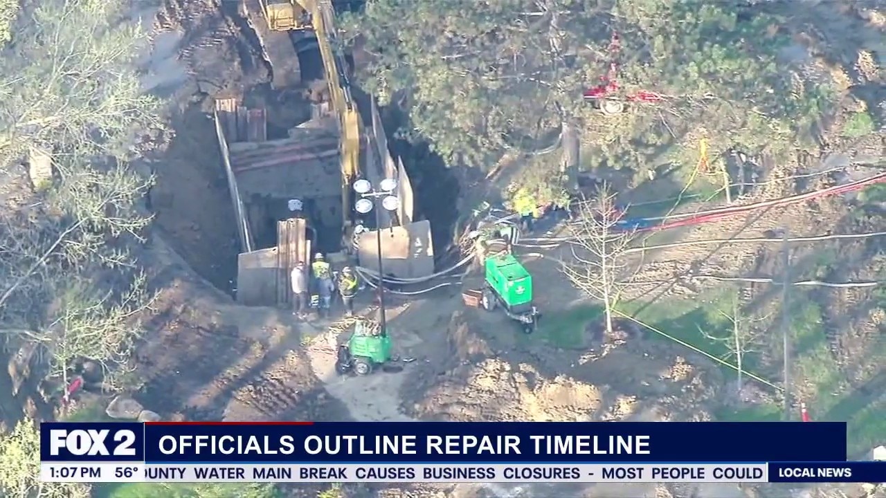 Oakland Co water man break puts spotlight on aging infrastructure
