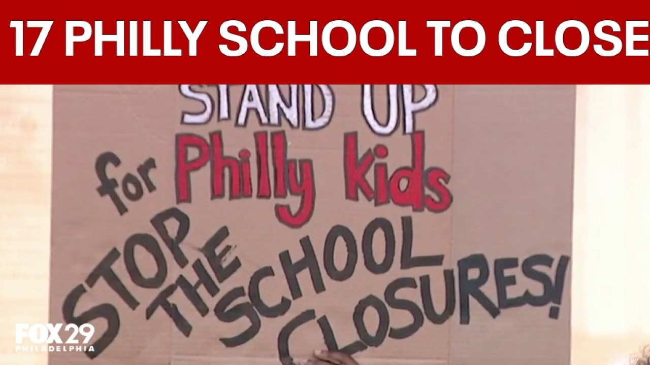 17 Philadelphia schools to close: Students and council protest plan