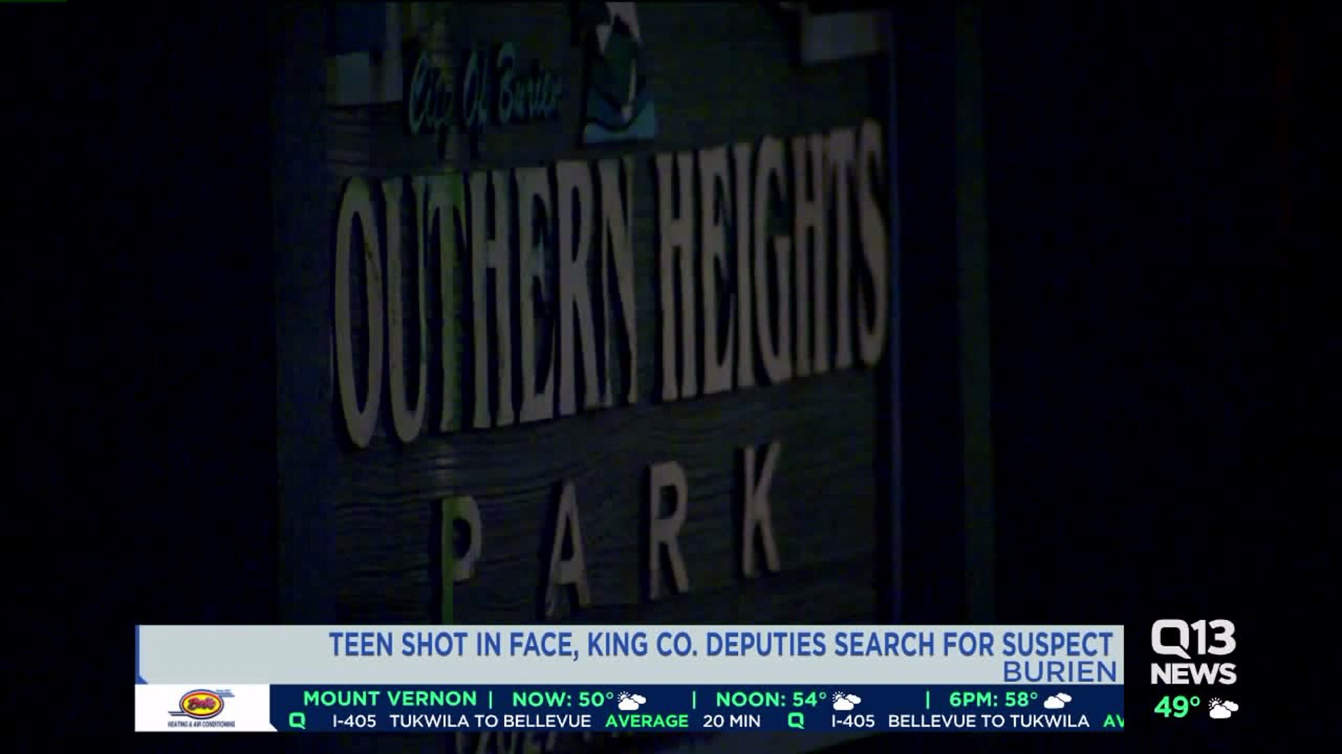 Three shootings Monday night in King County