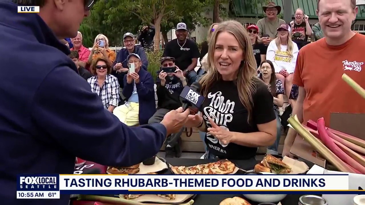 Zip Trips: Tasting Rhubarb-themed food and drinks in Sumner