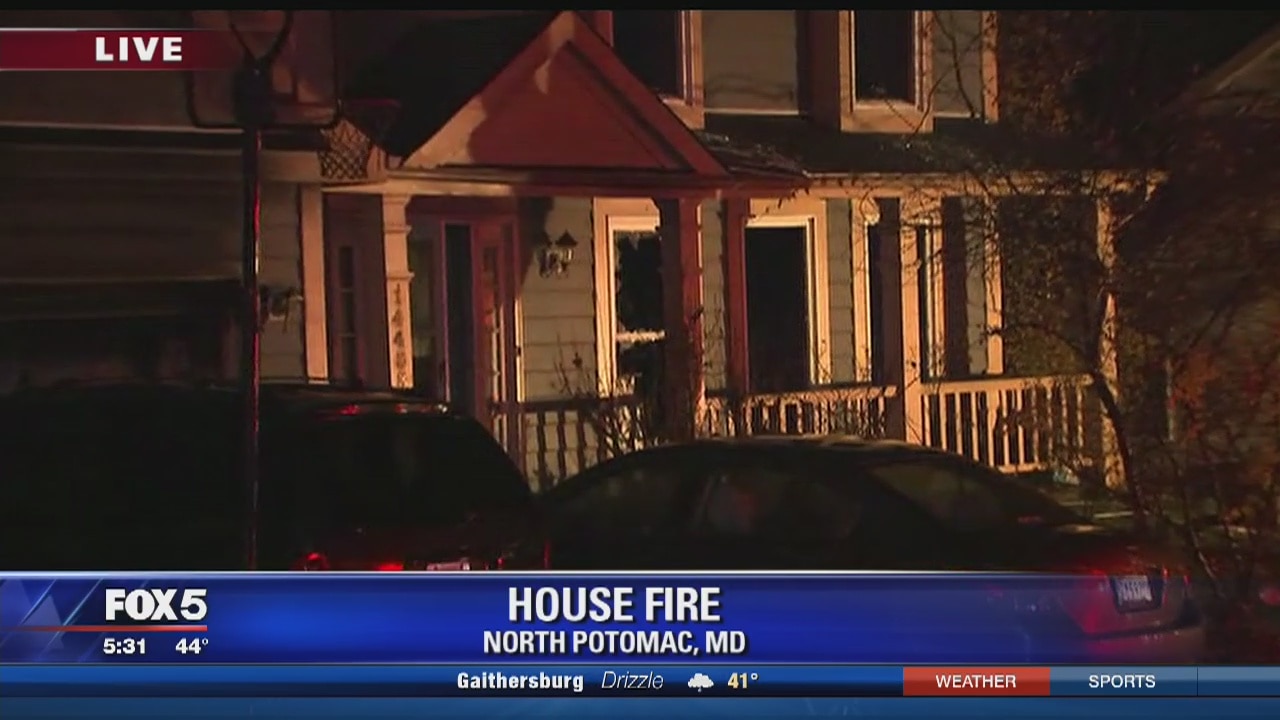 Smoke detector alerts family to fire in basement of Montgomery County home