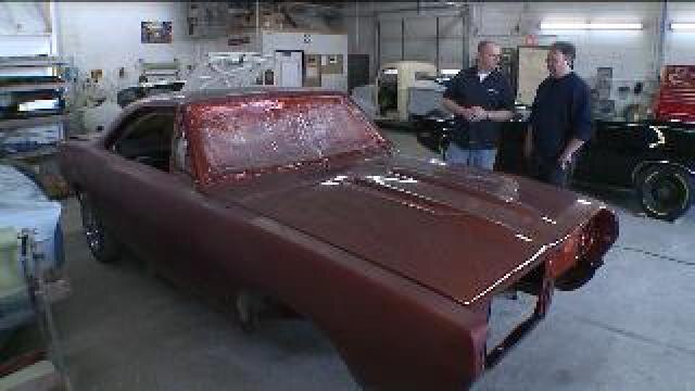 Tony hangs at Authentic Automotive