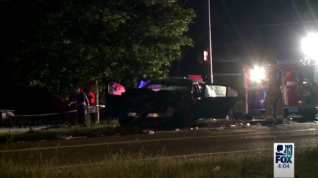 Young driver involved in crash