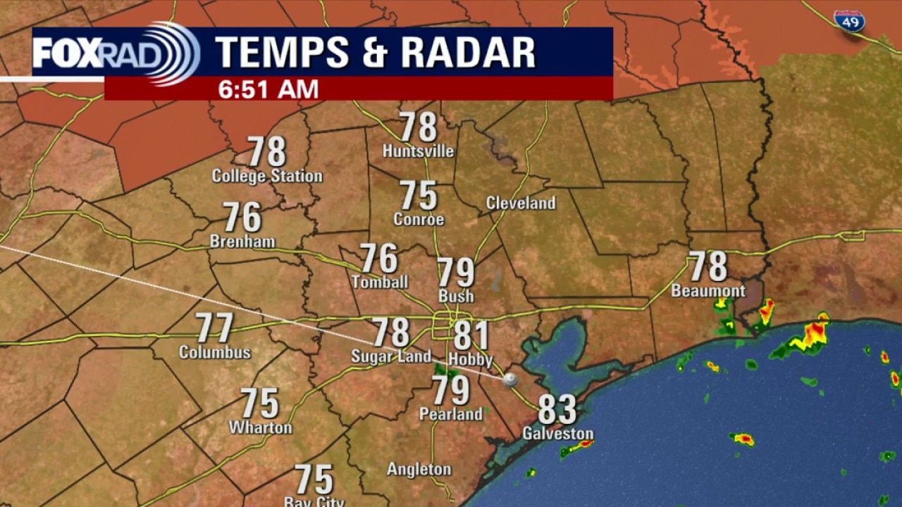 Houston weather: Humid, hot Tuesday in the 90s ahead