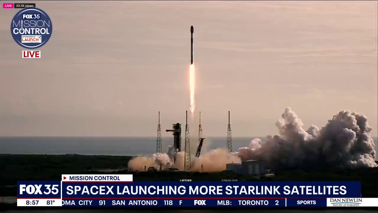 SpaceX launches more Starlink satellites