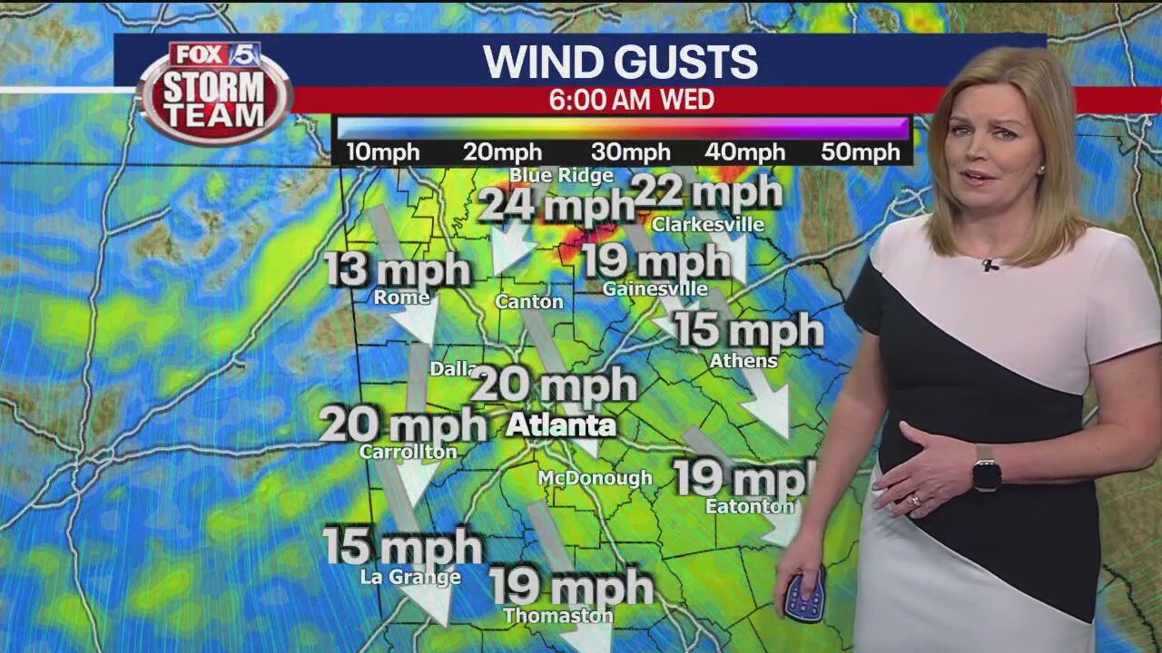 Wednesday morning weather forecast