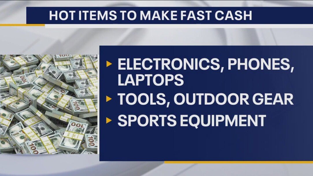 Declutter your way to extra cash