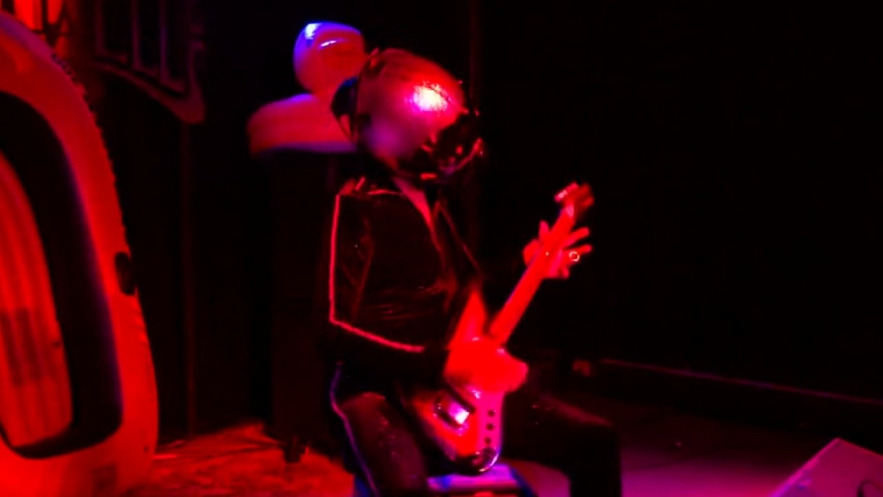 Bob Log III performs in Austin