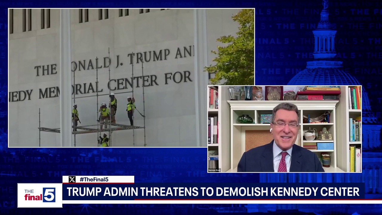 Eisen dismisses Trump threat to demolish Kennedy Center