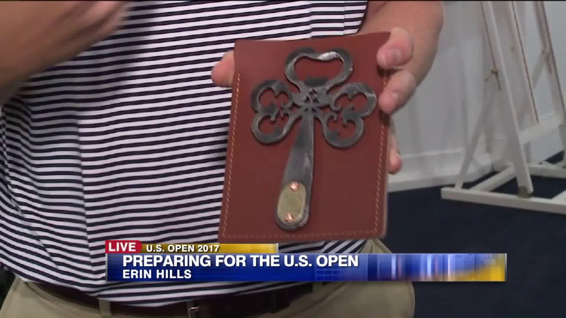 Merchandise tent at US Open