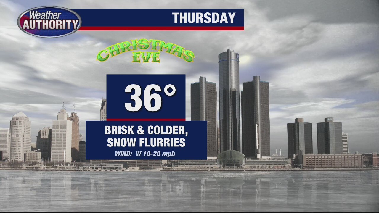 Getting chilly for Christmas Eve