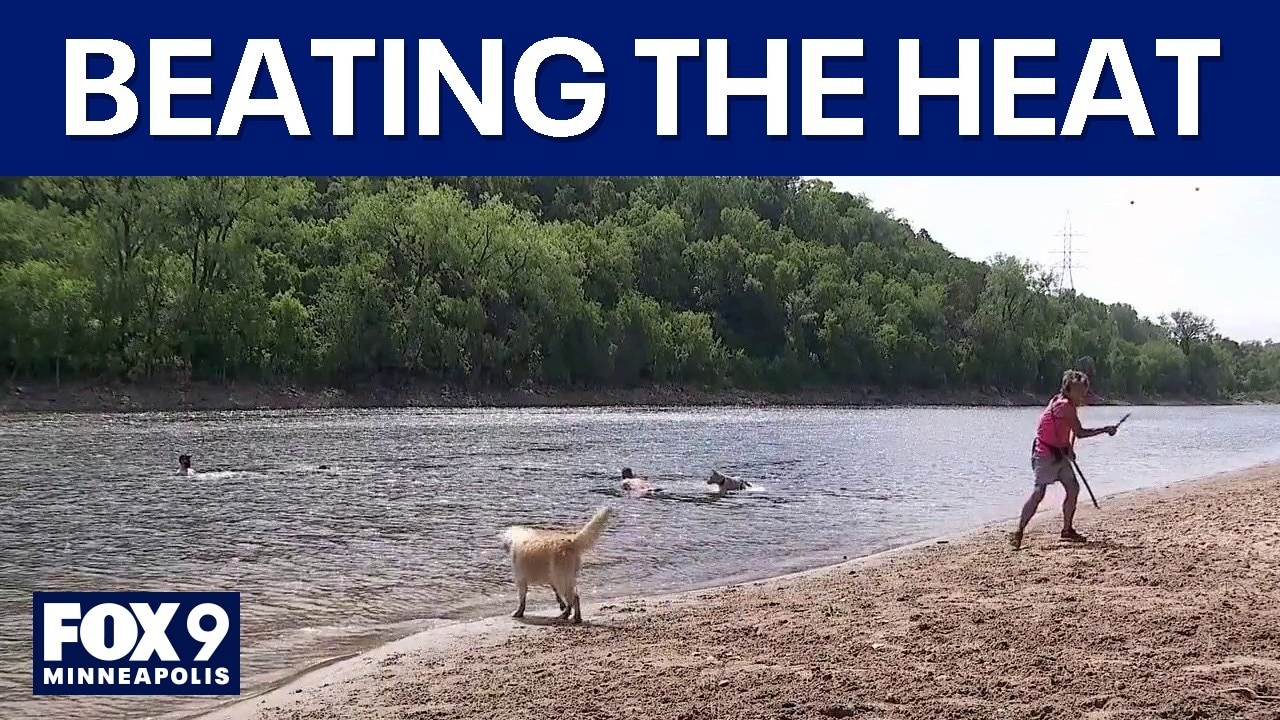 Minneapolis residents, dog owners beat the heat