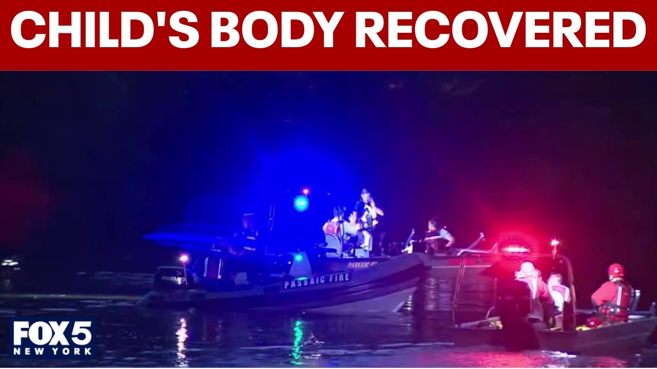 10-year-old's body found in Passaic River, 2nd child missing, NJ officials say