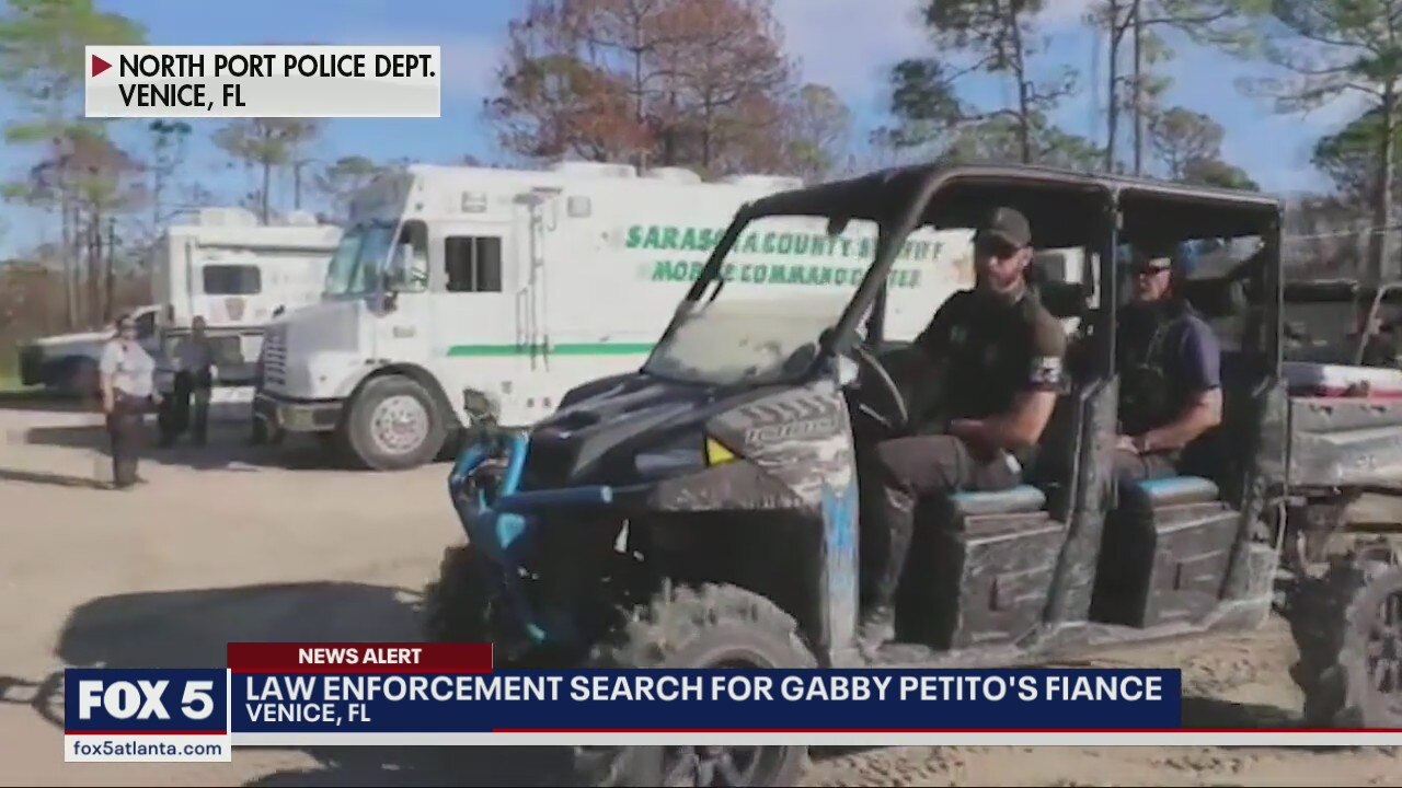 Law enforcement search for Gabby Petito's fianc�