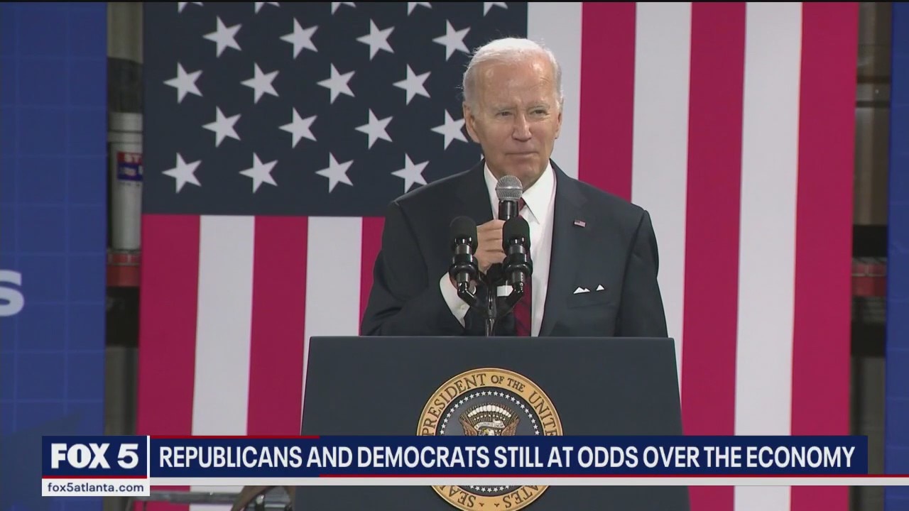 Parties at odds over economy