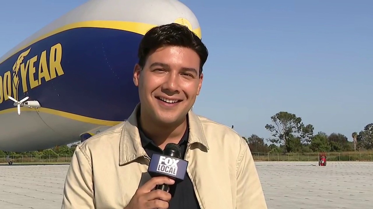 The Goodyear blimp and World Cup soccer