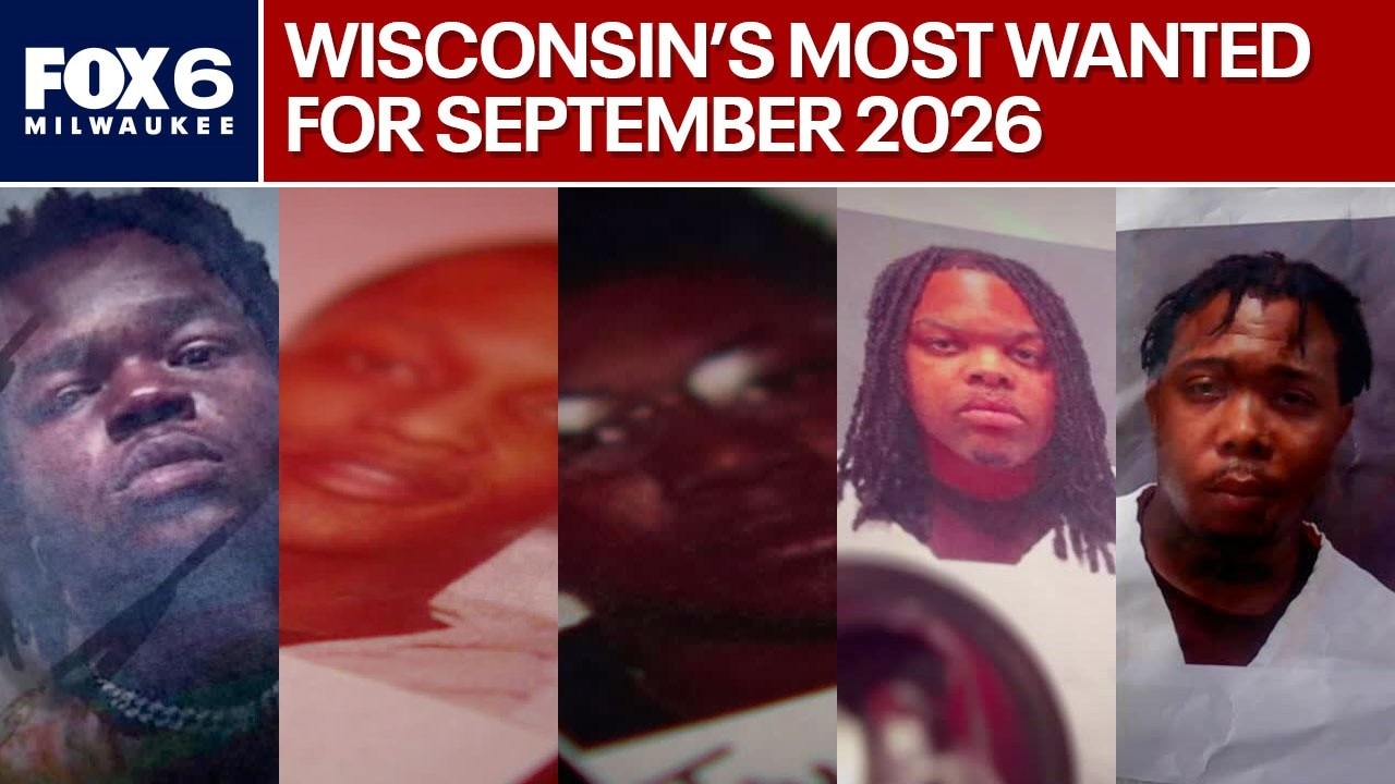 Wisconsin's Most Wanted for September 2026