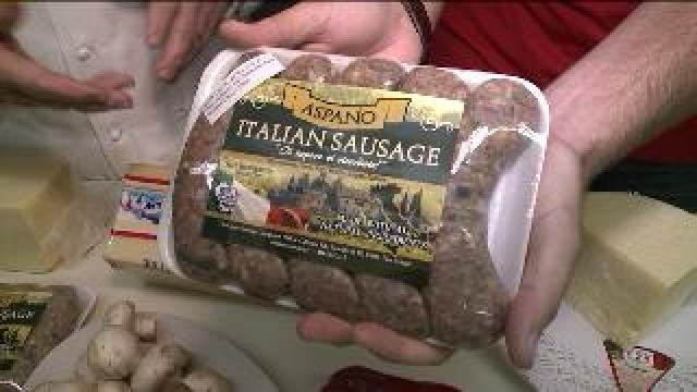 Chip learns all about sausage