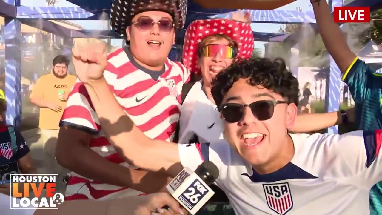 FIFA World Cup 2026: Houston Fan Fest crowd ahead of US-Paraguay match