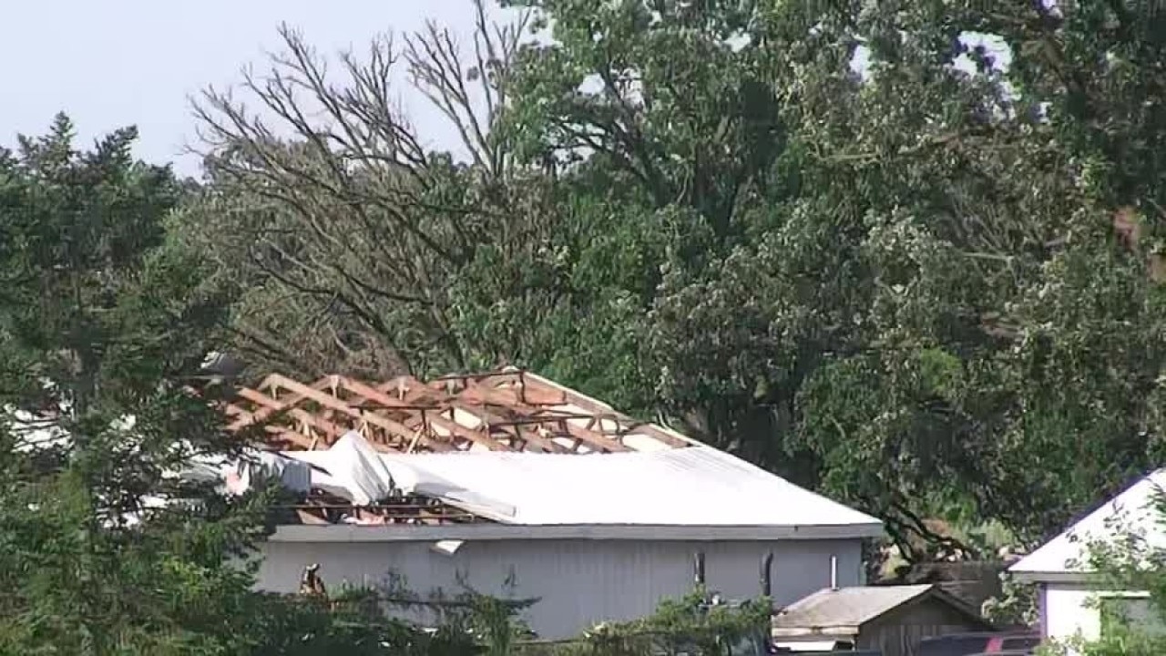 Severe storms leave damage across northern MN