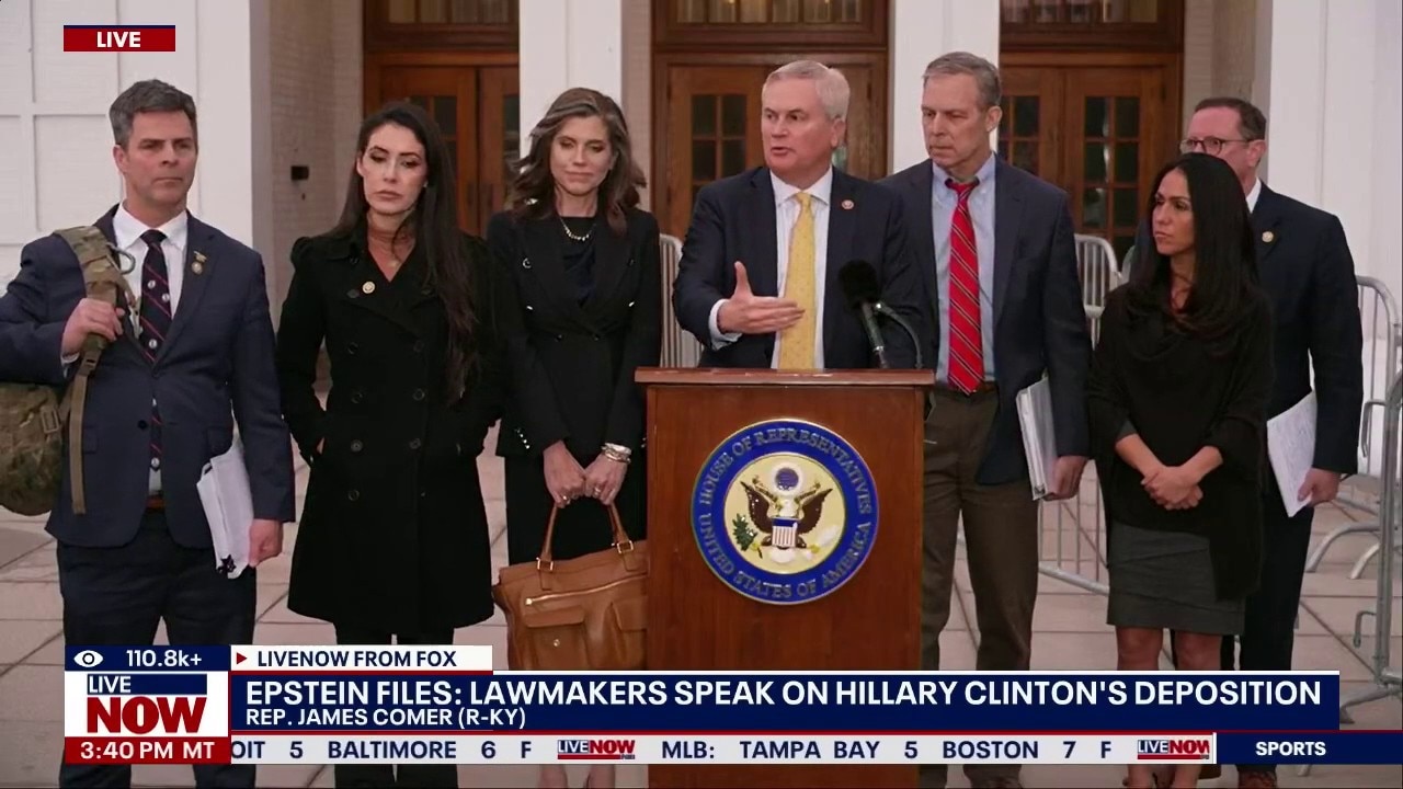 GOP lawmakers speak after Hillary Clinton deposition