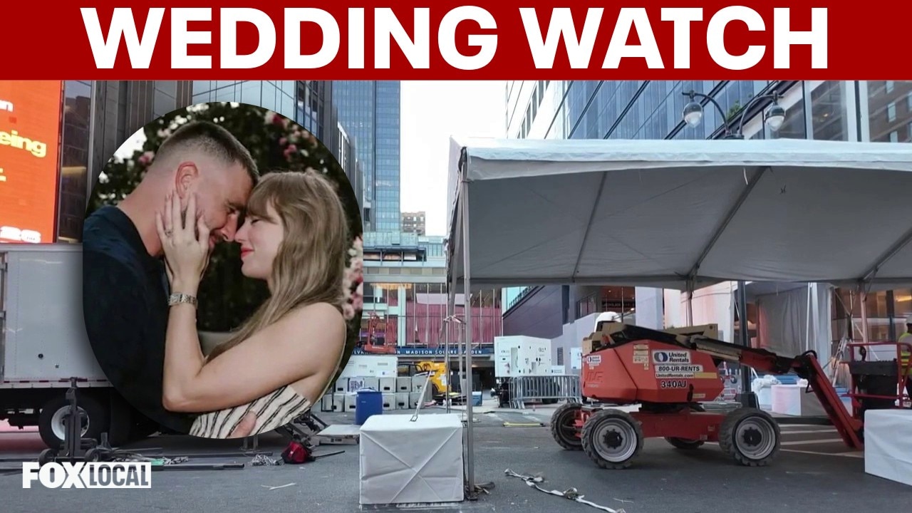 Taylor Swift, Travis Kelce wedding watch: Street closures begin around MSG
