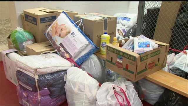 Serbian community collects supplies for flood victims