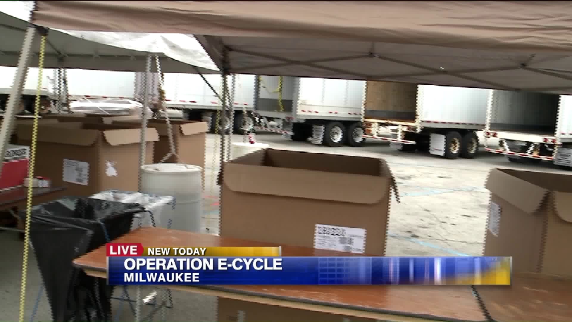 "Operation E-cycle:" What will they take?
