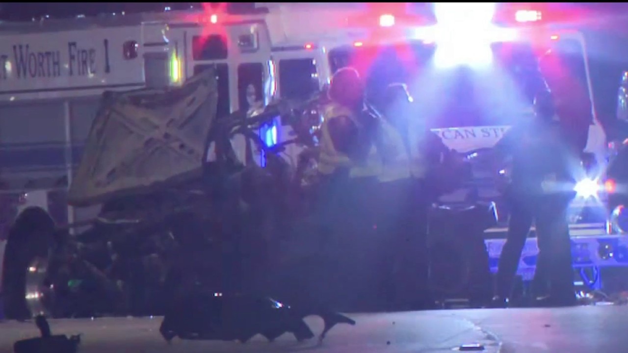 Child among two hospitalized after fatal wrong-way collision on Highway 121 in Fort Worth