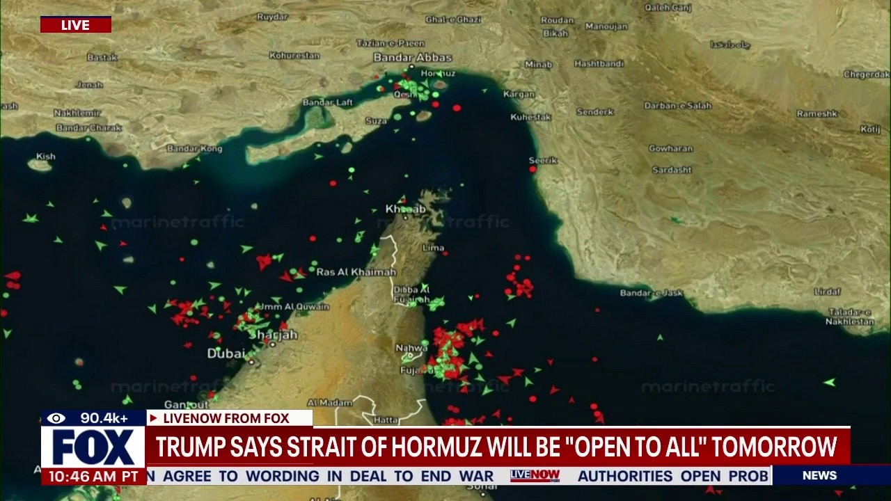 Trump: Strait of Hormuz will be open tomorrow 
