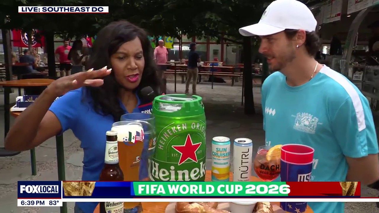 World Cup Fun at Dacha Beer Garden