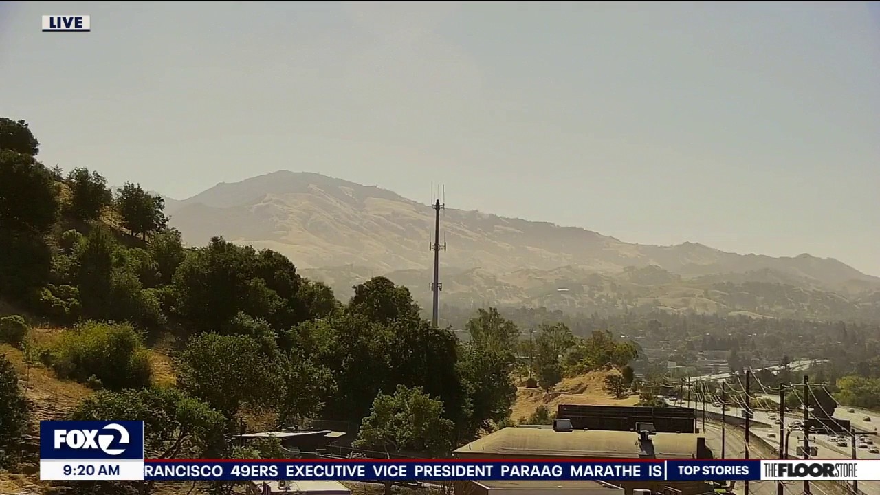Dry, hot, hazy today