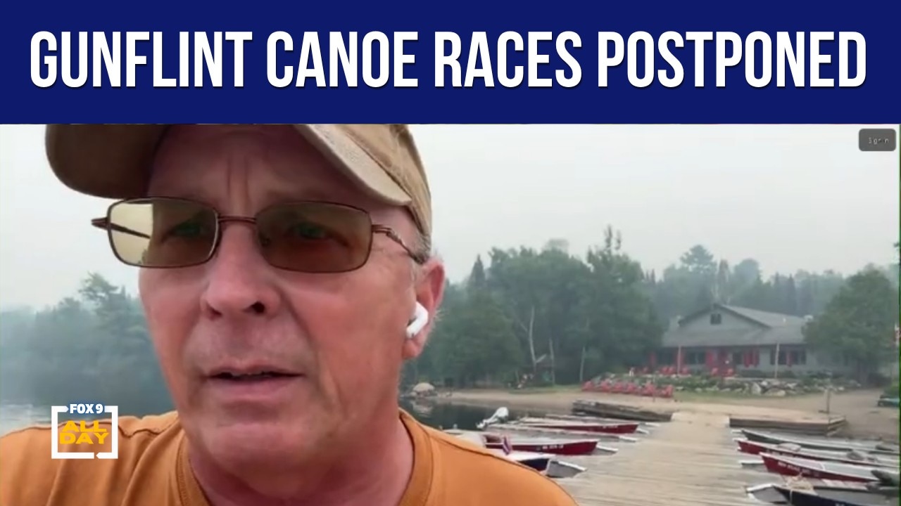 Gunflint Trail Canoe Races postponed amid wildfires