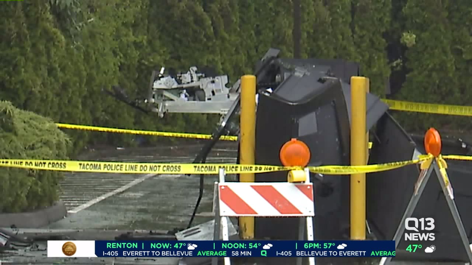 Police investigate ATM explosion at Tacoma bank