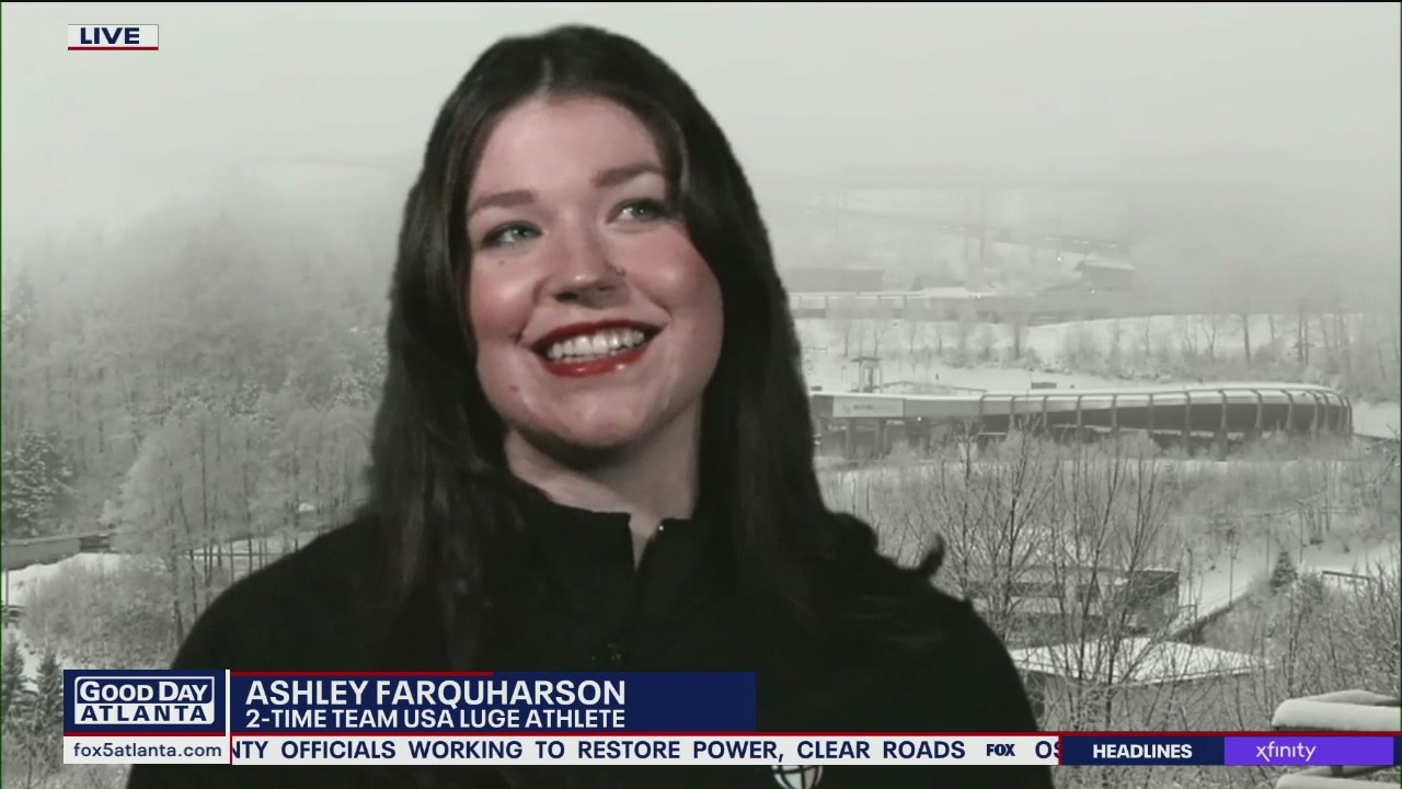 Ashley Farquharson USA Luge team member