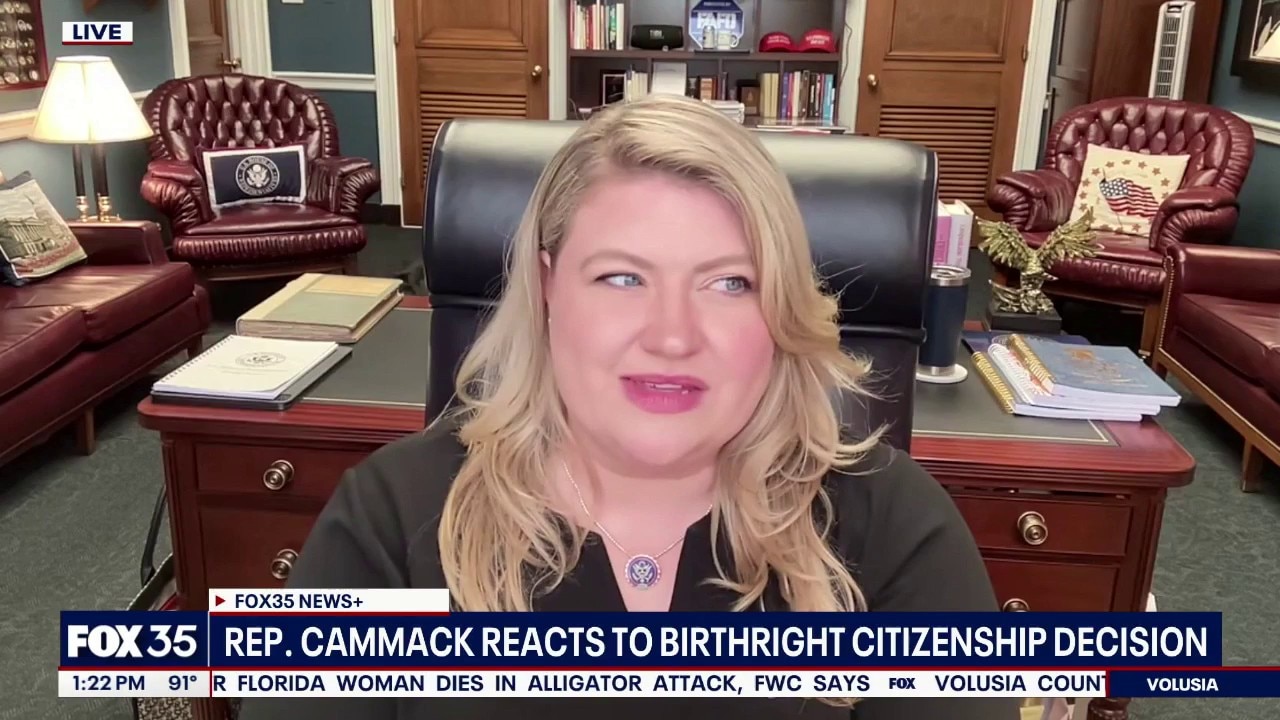 Cammack on birthright citizenship, trans athlete ruling