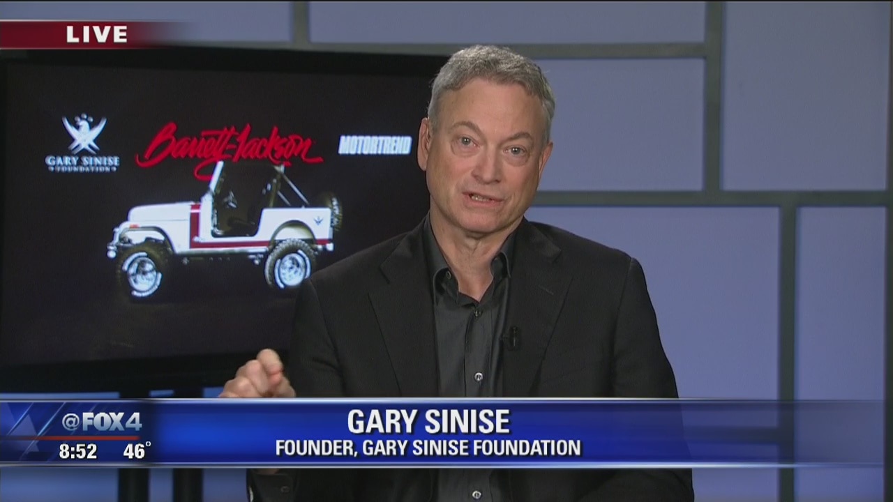 Gary Sinise Foundation works to raise money for veterans