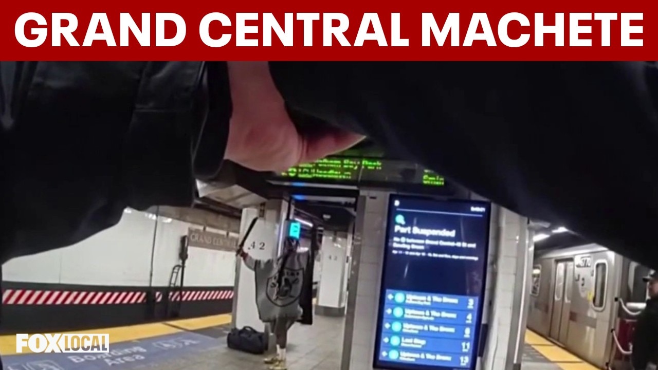 Bodycam video released of NYPD shooting that killed Grand Central machete suspect