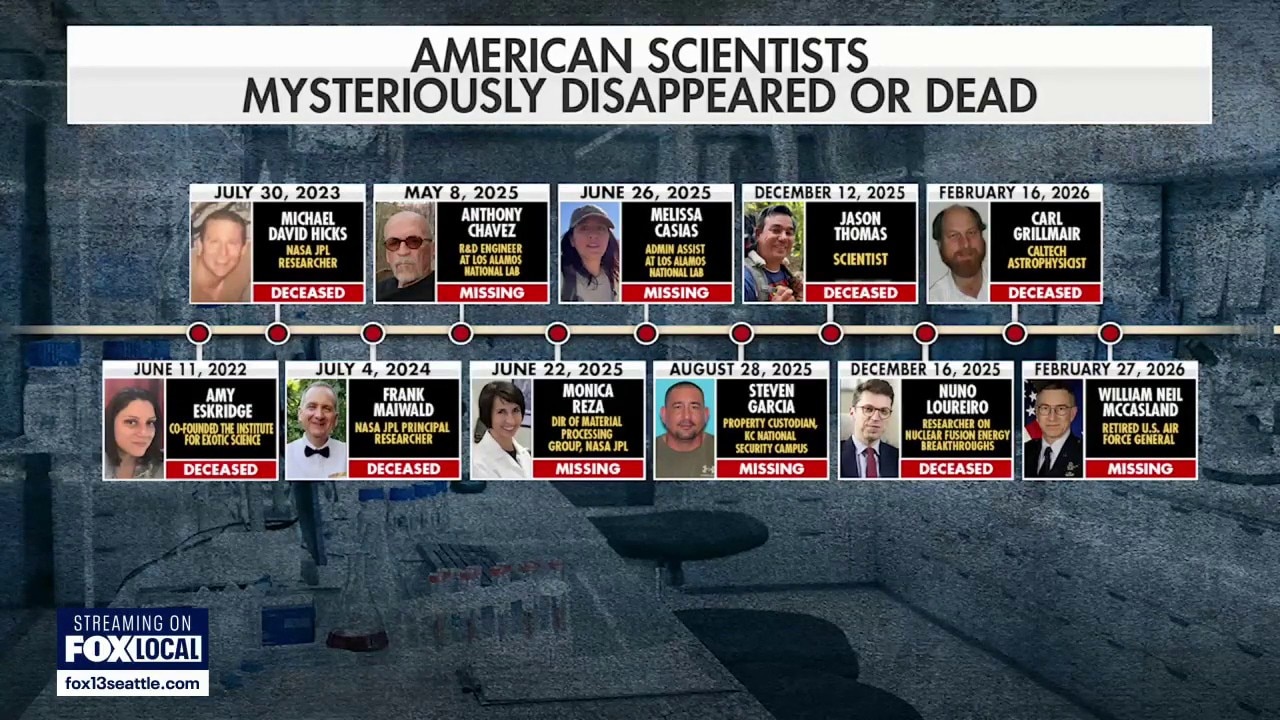 US investigates deaths, disappearances of scientists