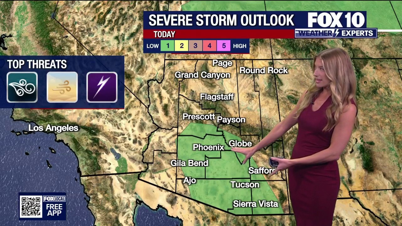 Dust storms and flash flooding threaten Arizona