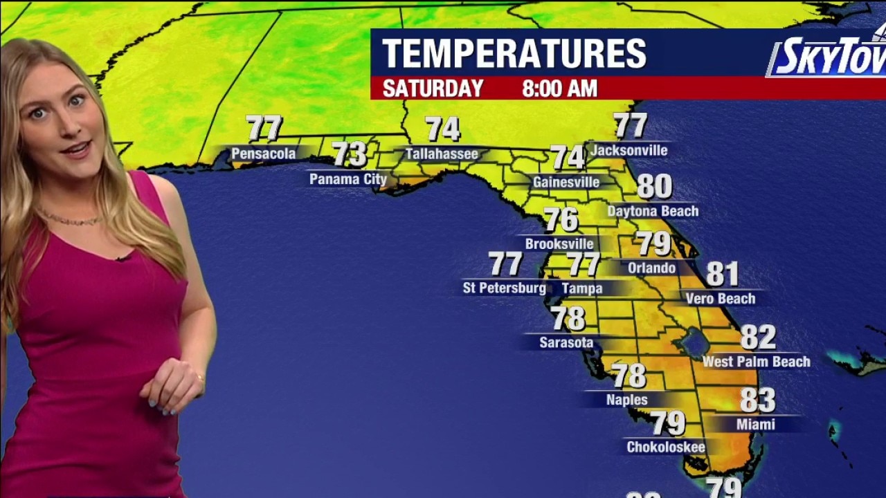 Tampa weather | Saturday morning forecast