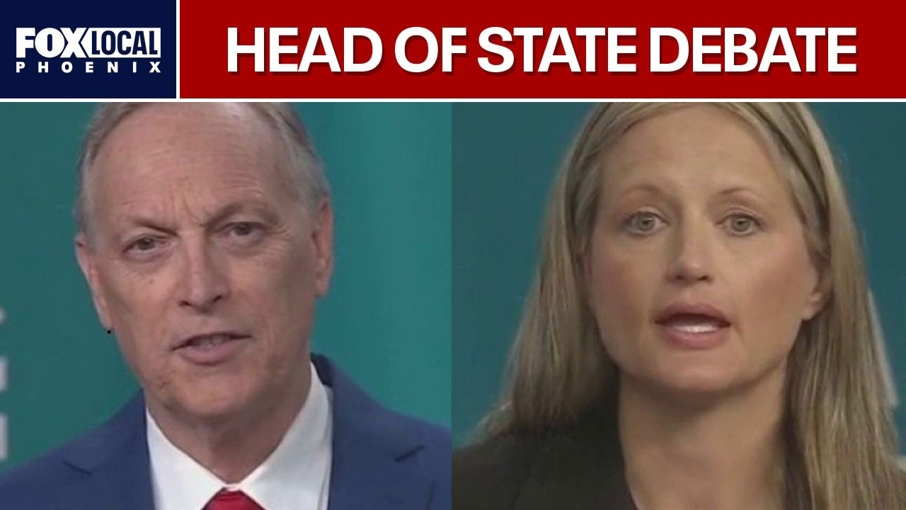 Biggs, Hourihan clash in Arizona governor debate