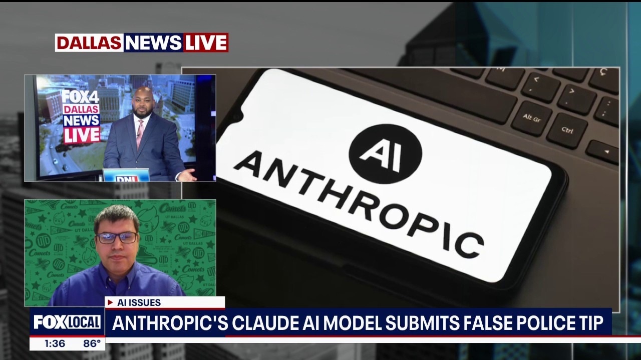 Anthropic AI submits false police report | Dallas News Live