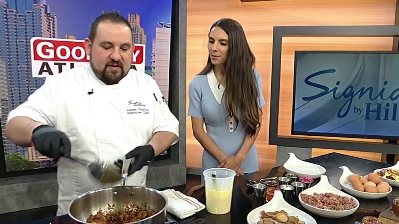  It's national big breakfast day and Signia by Hilton Atlanta stops by to celebrate