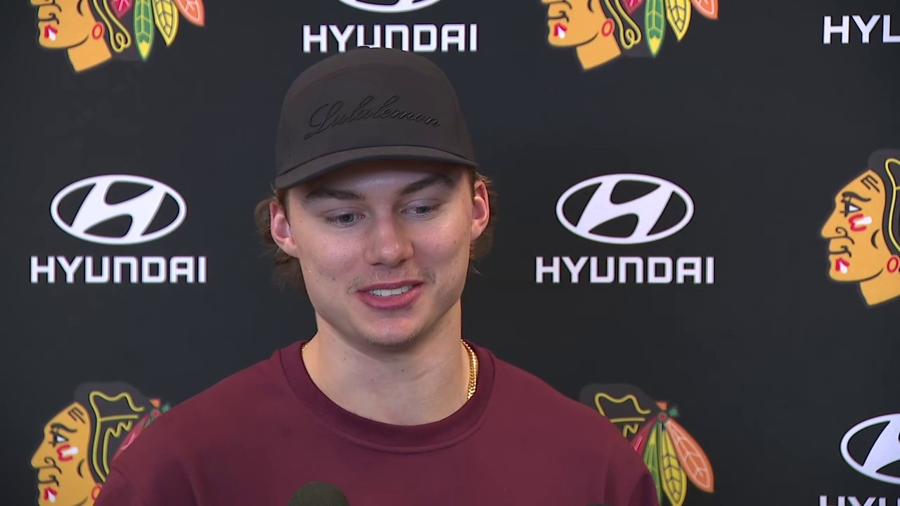 Connor Bedard talks the end of the Blackhawks' season: 'I want to win here'