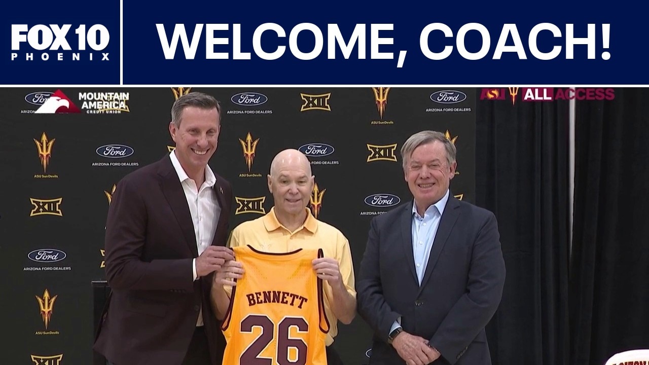 Randy Bennett introduced as new men's basketball coach | ASU All Access
