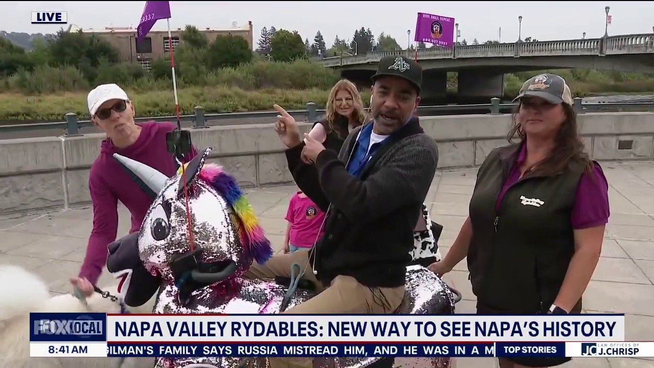 Napa Valley Rydables: new way to see Napa's history